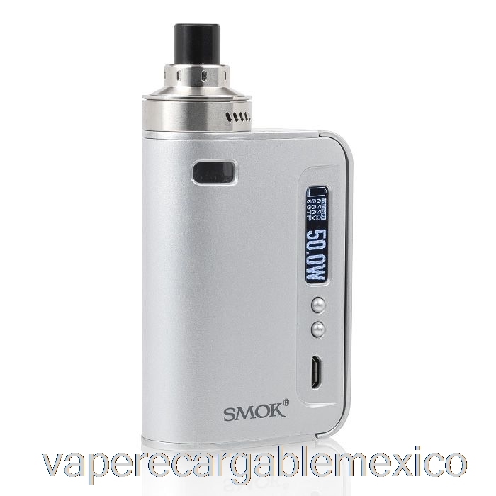 Vape Recargable Smok Osub One 50w Tc Kit Todo En Uno Plateado